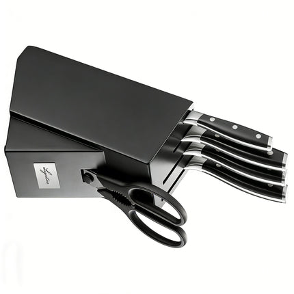 Spy C36TIP Military Folding Knife 3.74" S30V Satin Plain Blade, Black TC4 Handles, Liner Lock