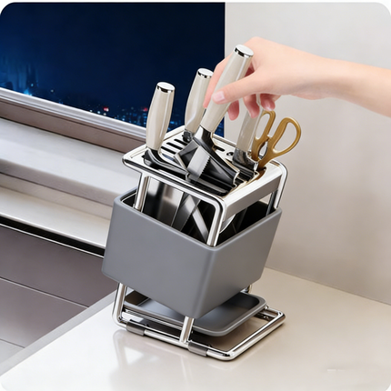 Spy C10PBK Endura 4 Knife 3.78" VG10 Plain Blade, Black FRN Handles