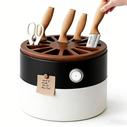 Spy C12SBK Opener Knife 3.62" VG10 Serrated Blade with Wave, Black FRN Handles