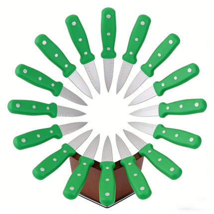 Spy FB31PBK2 Enuff 2 Fixed Blade Knife 3.74" VG10 Leaf Shaped Plain Blade, FRN Handles, Polymer Sheath