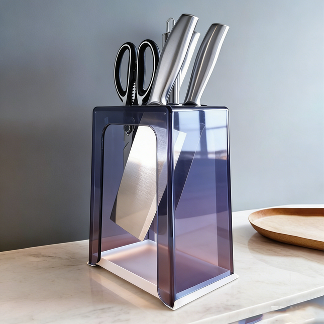 Spy C185TIP Folding Knife 4.33" CPM-10V Satin Plain Blade, TC4 Handles