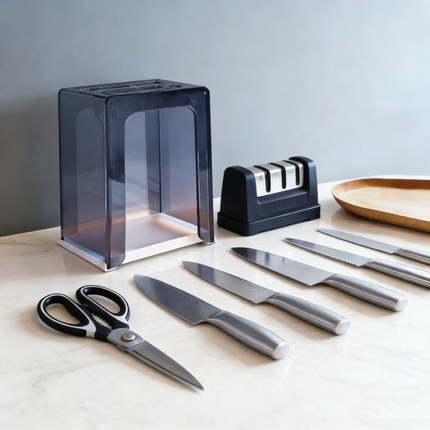 Spy C185TIP Folding Knife 4.33" CPM-10V Satin Plain Blade, TC4 Handles