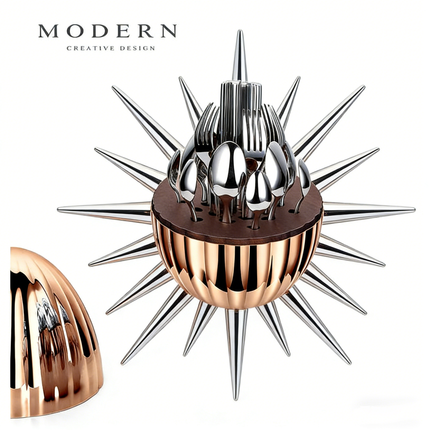 Spy  C260 Stovepipe Knife 2.76" CPM-20CV Dark Stonewashed Blade, Dark 420 Steel Handles