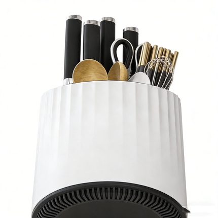 Todd Begg Knives Fixed Blade Knife 3.58" S35VN Double Edge Dagger,Carbon Fiber+TC4 Handles