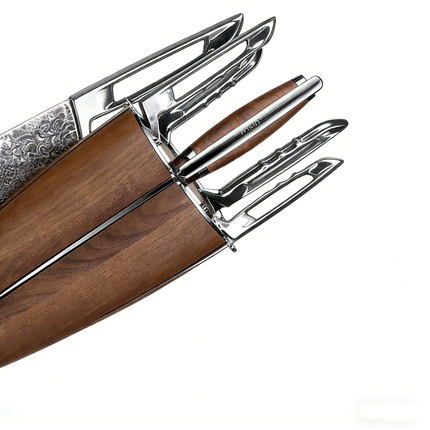 Shirogorov F95TD Edition Flipper Knife 3.74" M390 Point Blade, TC4 Handles